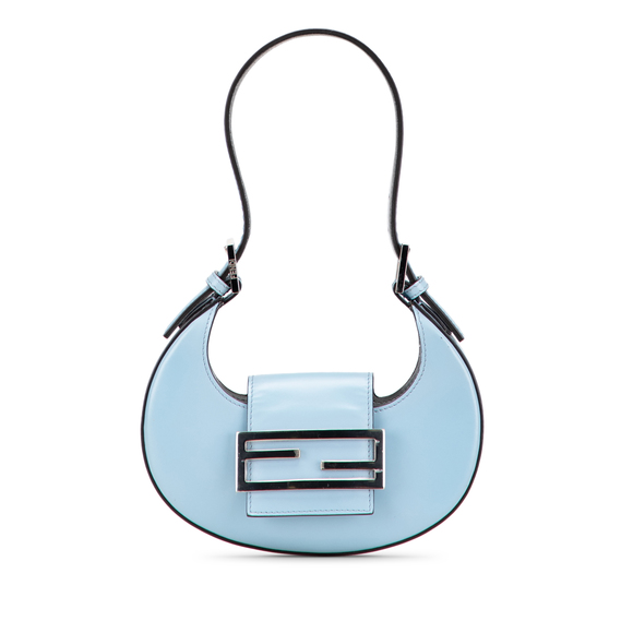 Pre-Loved Fendi Mini Leather Cookie Hobo - Picture 1 of 11